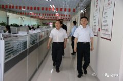 济南市章丘区商务局局长高国庆一行莅临名客来考察